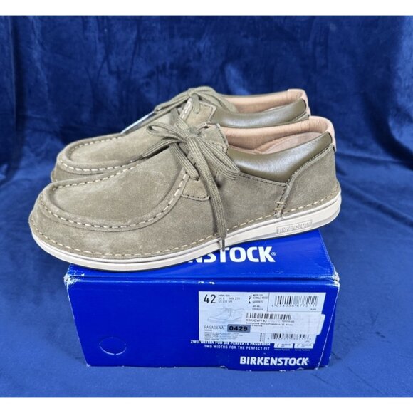 Birkenstock Pasadena Olive Green Size 41 Narrow (Wrong Box) 0429 - Picture 1 of 5
